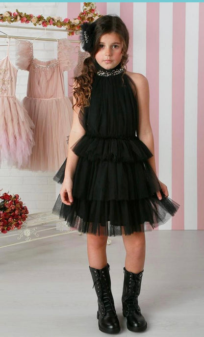 ooh la la couture Delphine Black Dress