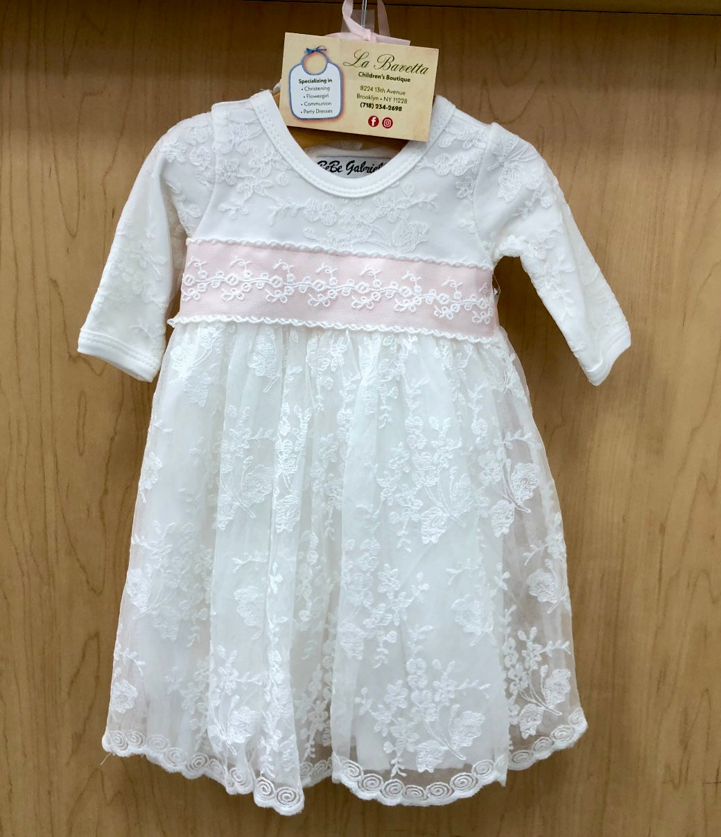 White Lace Romper with lace overlay