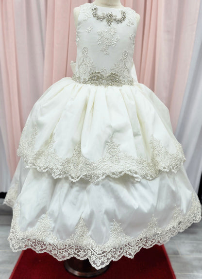 Dominique Communion Dress | La Bavetta Children's Boutique | NYC