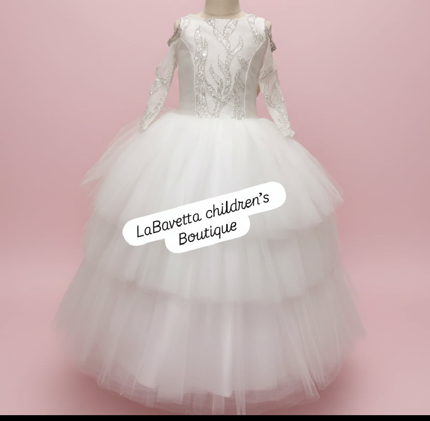 Loriana custom couture Crystal Dream communion Dress