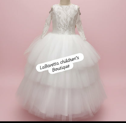 Loriana custom couture Crystal Dream communion Dress