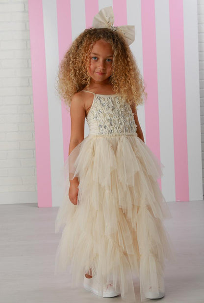Elyna Ivory Dress by ooh la la couture
