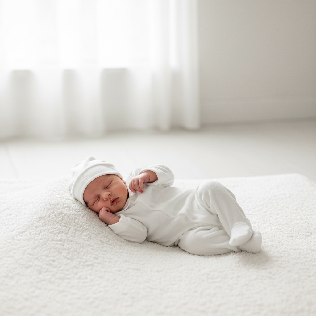 Baby 3-Piece Take-Home Set – White