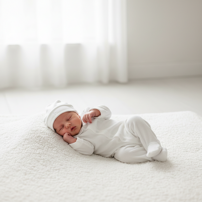 Baby 3-Piece Take-Home Set – White
