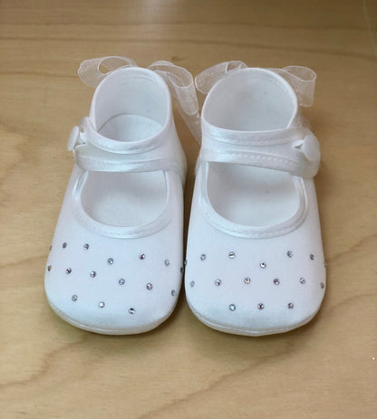 Baby Girl Christening Shoes Made  in Italy