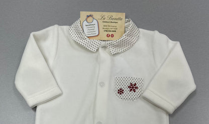 SF53B3 ivory velour Jumper