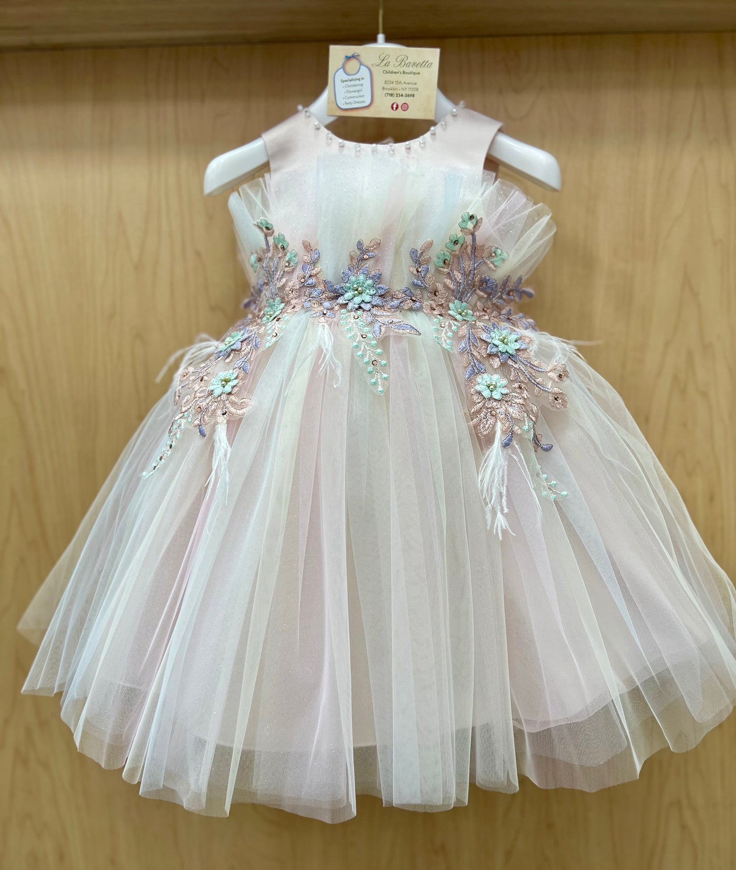 Princess Daliana Lace Bodice Multi Color Dress | La Bavetta Princess Daliana Lace Bodice Multi Color Dress | La Bavetta