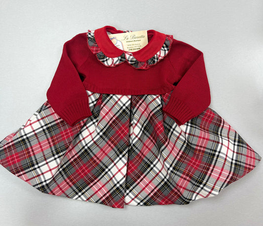 6846 Baby Red Dress