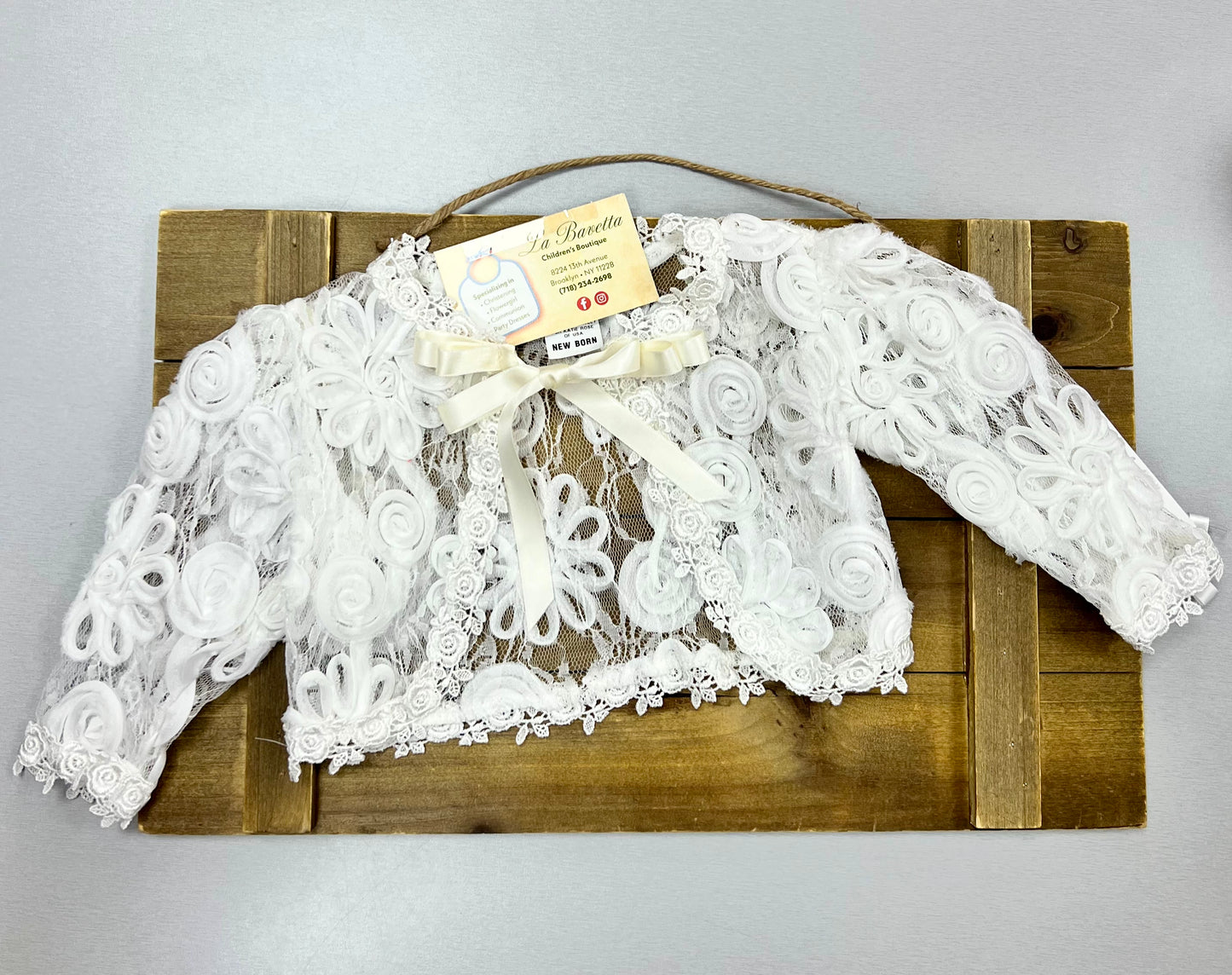 Floral lace Baby girl’s Bolero