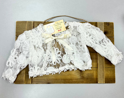 Floral lace Baby girl’s Bolero