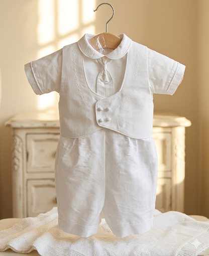 Piccolo Bacio Sal Boys Christening Outfit