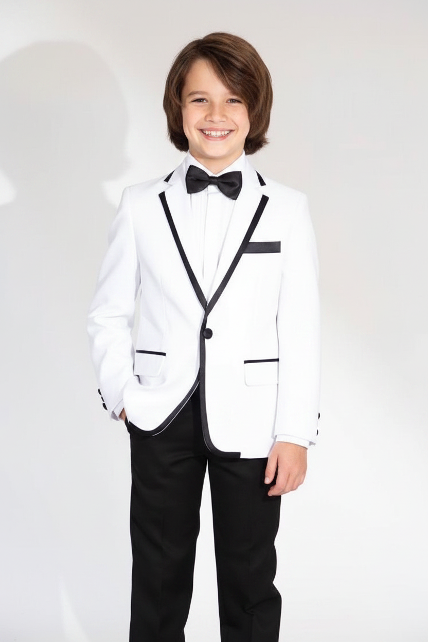 White and Black Tuxedo