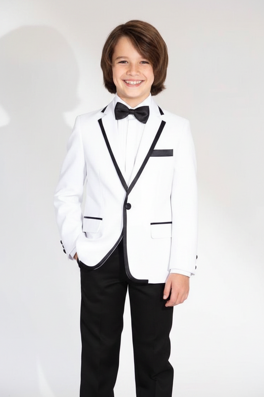 White and Black Tuxedo