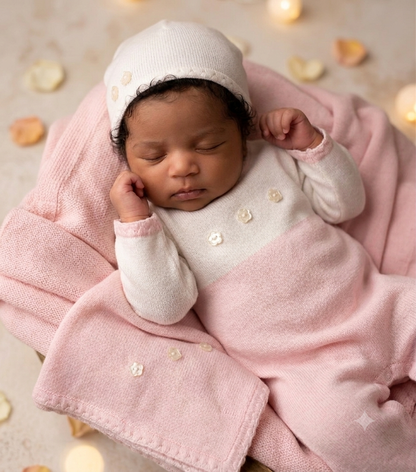 Pink Blossom Knit Take-Home Set