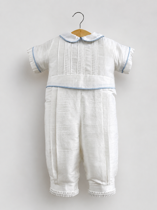 Piccolo Bacio Little Blue Prince Baptism suit