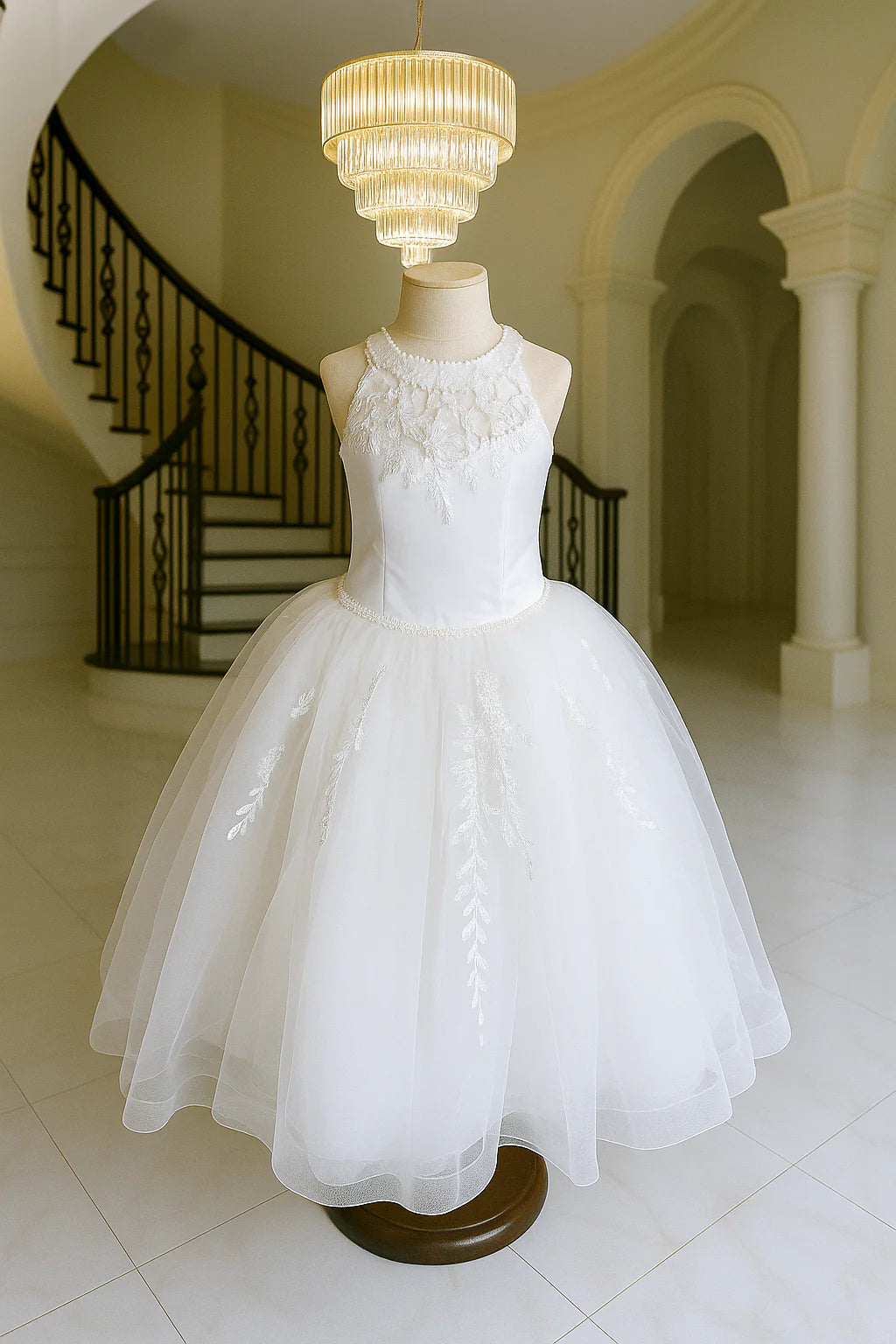 Halter Communion Dress