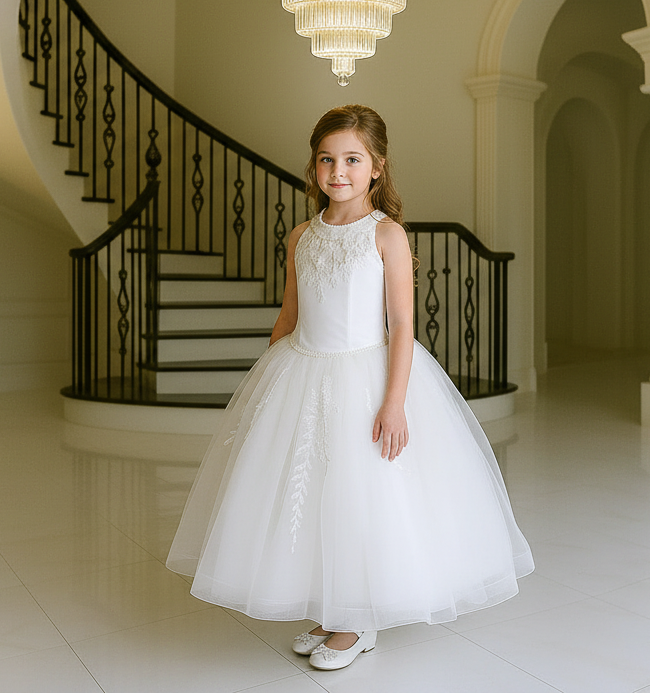 Halter Communion Dress