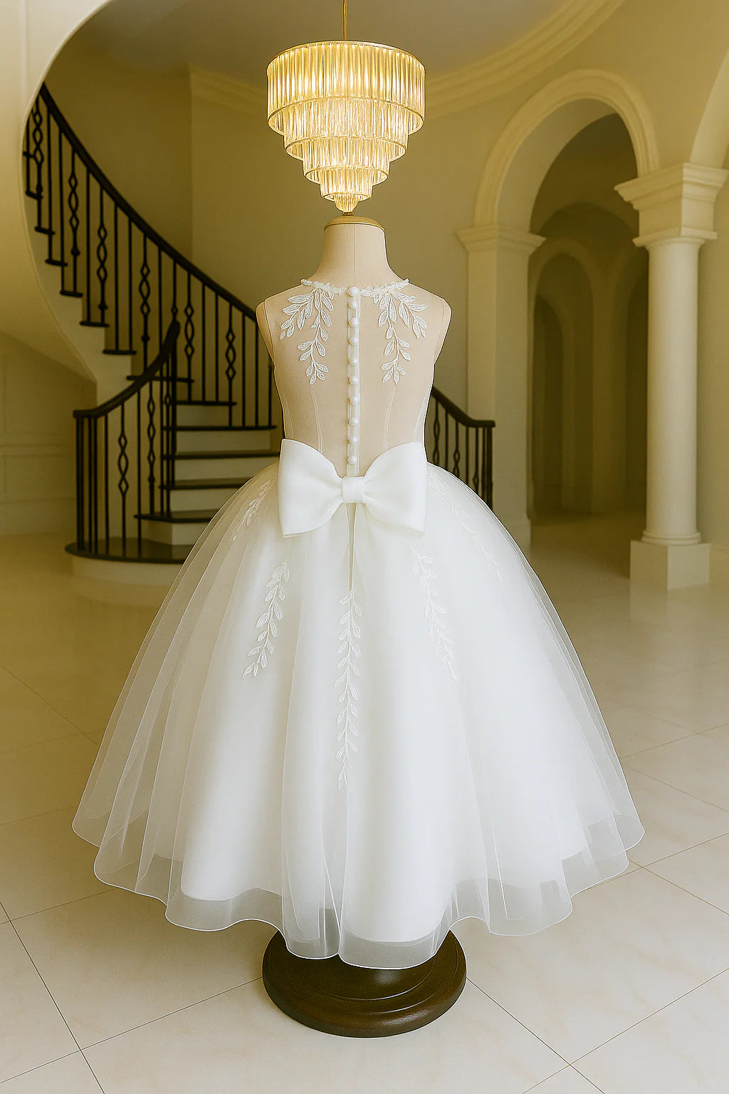 Halter Communion Dress