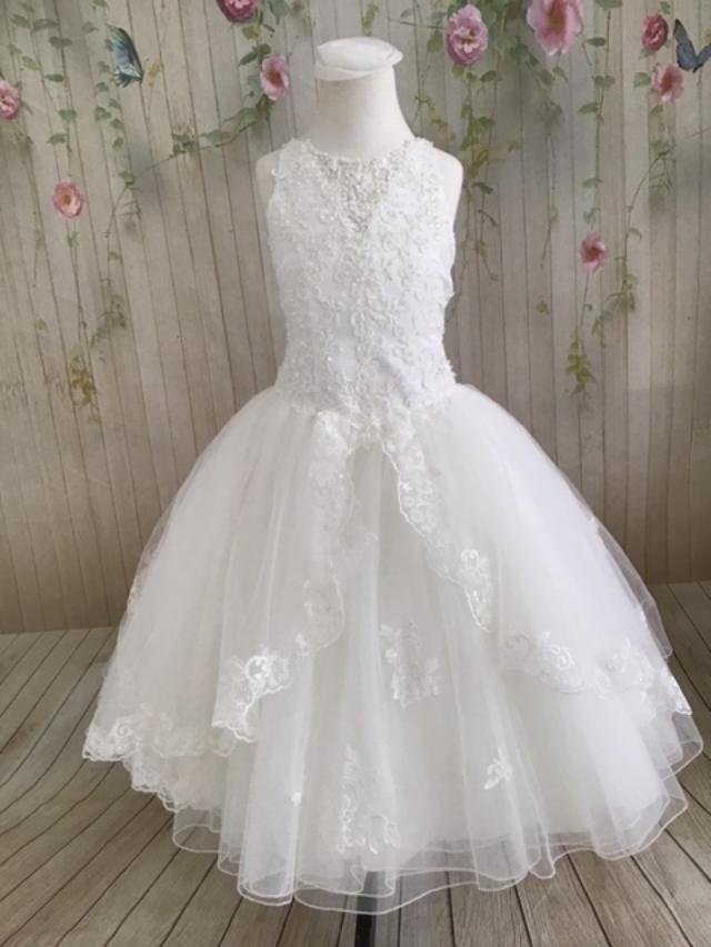 Girls Communion Dress  by Christie Helene P1610