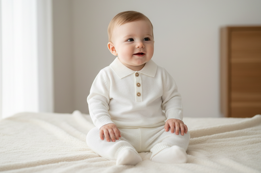 Bimbalo 2pc cotton knit pants set.