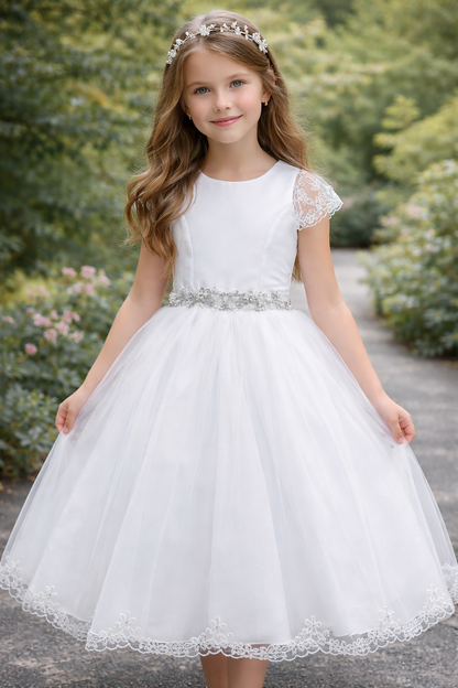 Bella Bow  communion Dress kate