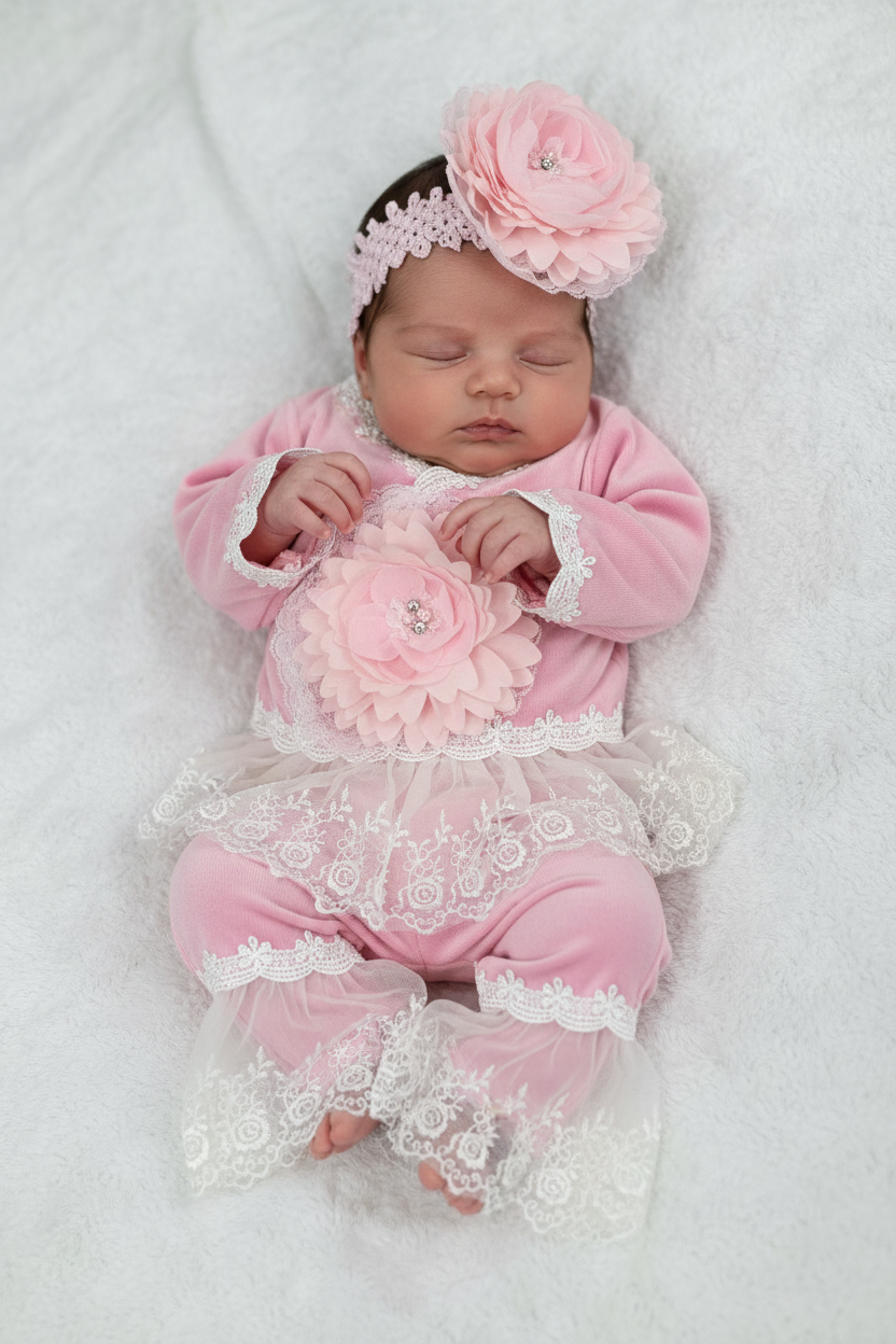 Katie Rose Barbie velour 2pc pants set
