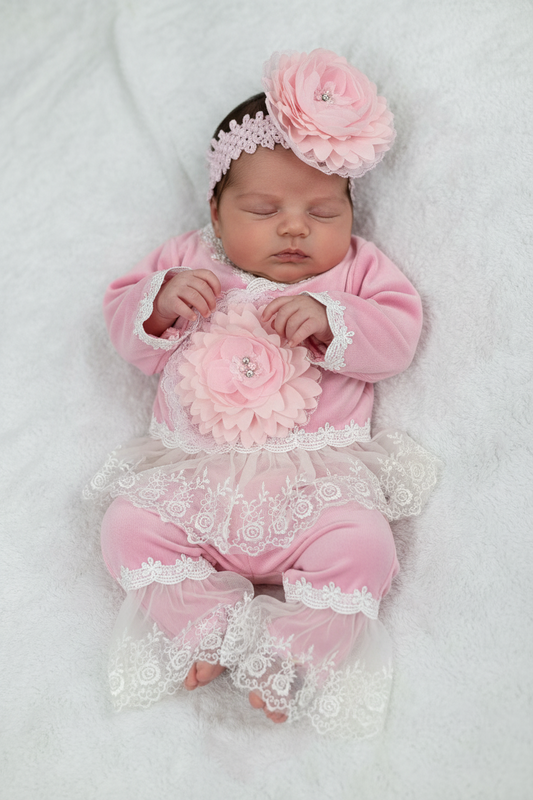 Katie Rose Barbie velour 2pc pants set