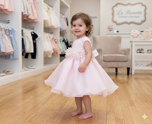 La Fleur Organza Dress Made In Italy