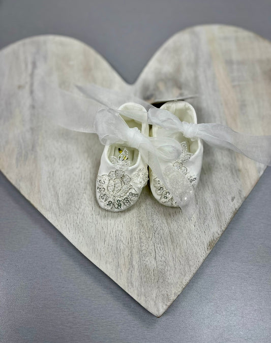 Le’Pety canar baptism girls shoes
