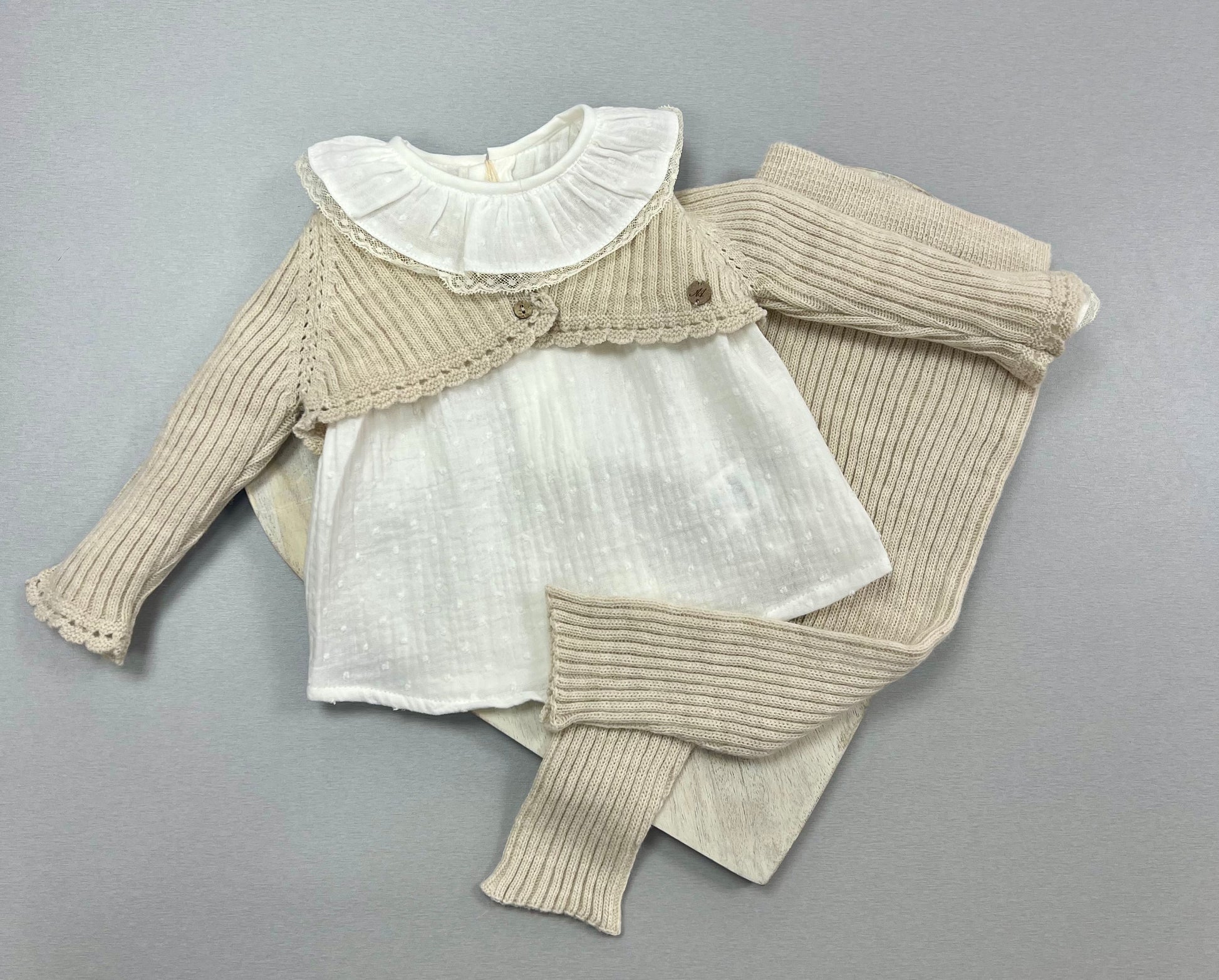 Martin Aranda baby girl pants set | Seasonal holidays