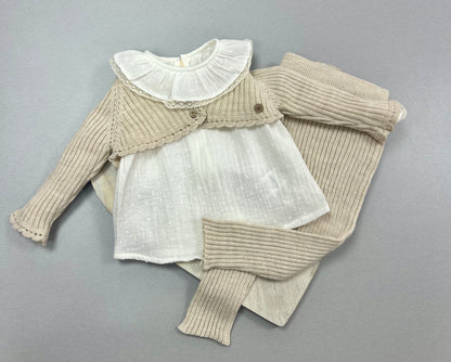 Martin Aranda baby girl pants set | Seasonal holidays