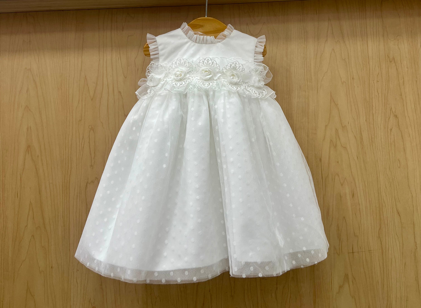 Princess Daliana Christening short sleeveless dress 