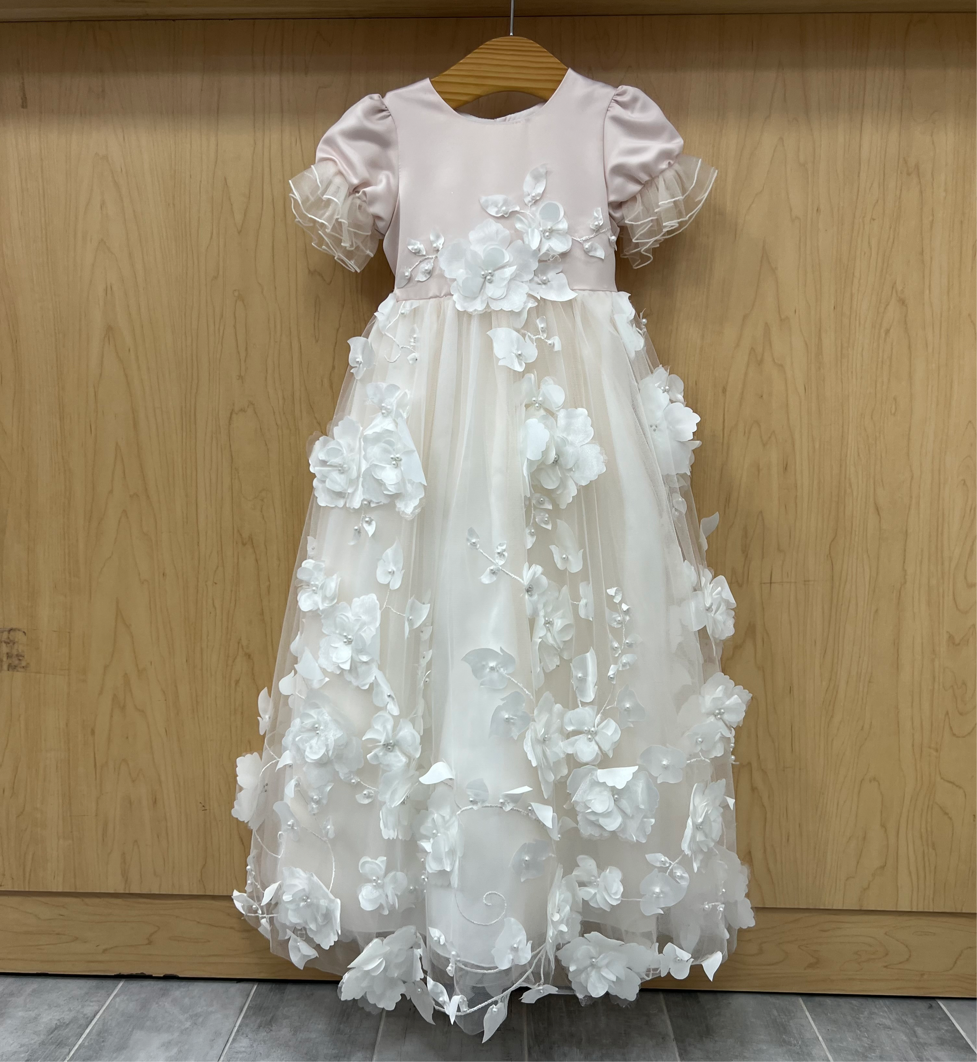 Princess Daliana christening dress 3D lace