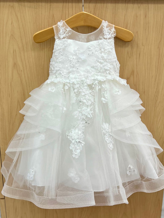 Princess Daliana short christening dress 