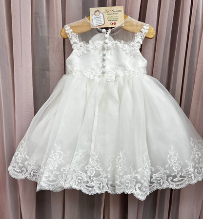 Sarah Louise Floral Christening Dress | La Bavetta | Children's Boutique In Brooklyn