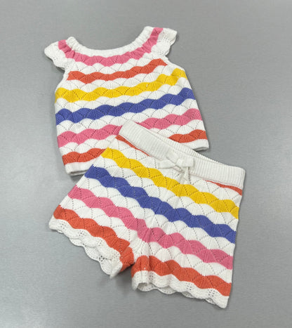 Shorts crochet set by La Bavetta