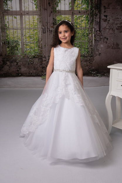 Sweetie Pie communion dress sleeveless Best Seller!