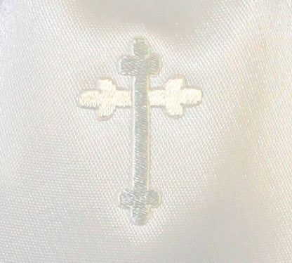 First Holy Communion Armband W/ Cross & Fringe