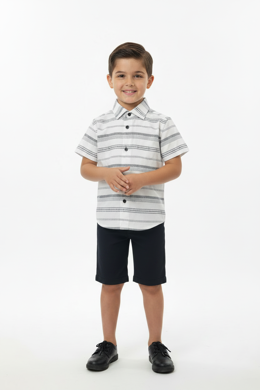 5826 2pc Boy Shorts set