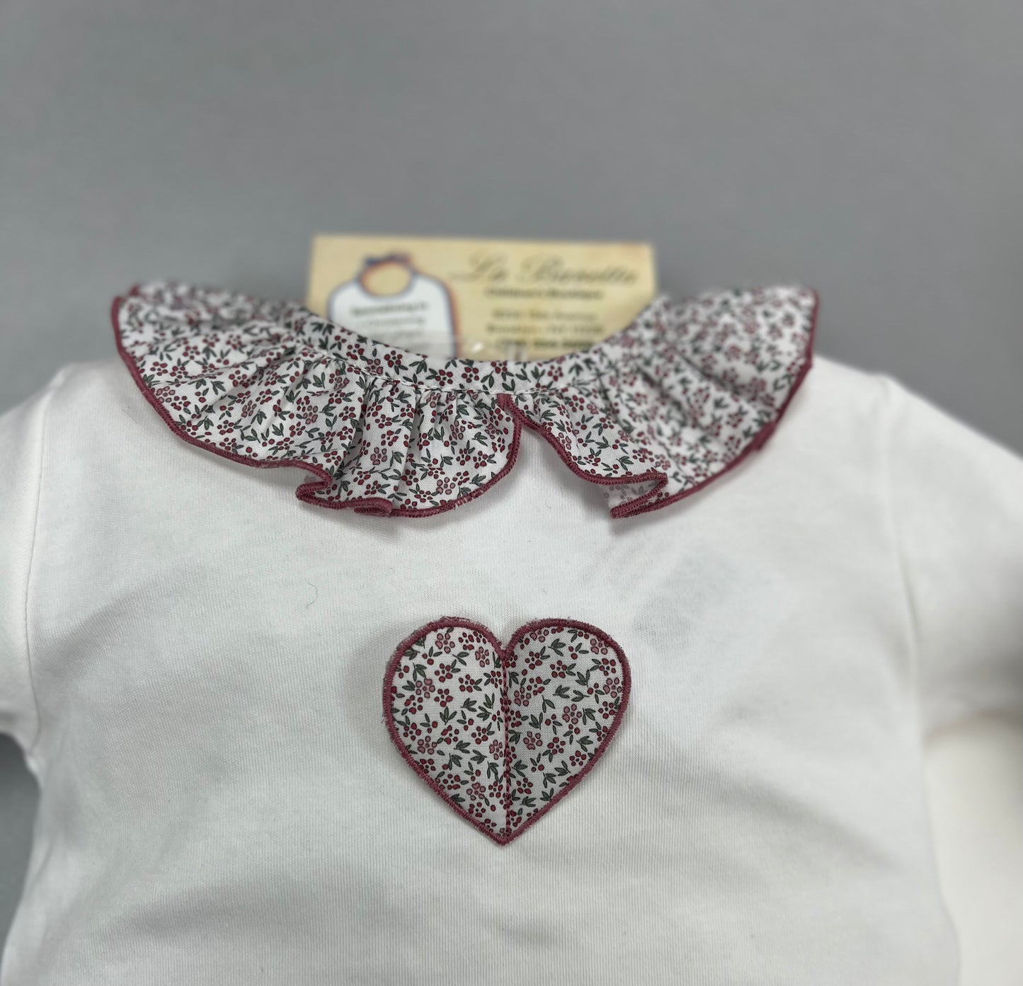 LY501G6 baby girls cotton romper