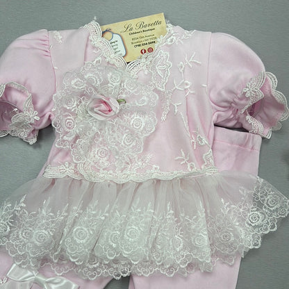 K R Breanna pink lace dress | Spring season | La Bavetta | New York City