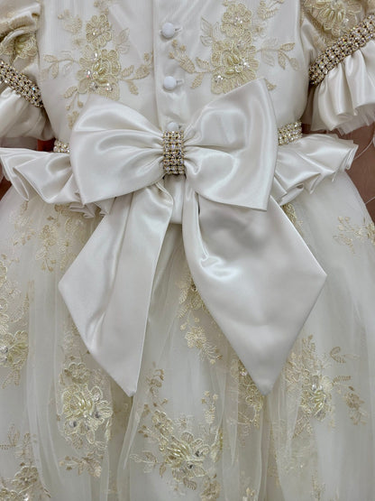 Sabrina Girls Christening Outfit | Seasonal holidays | La Bavetta | NY