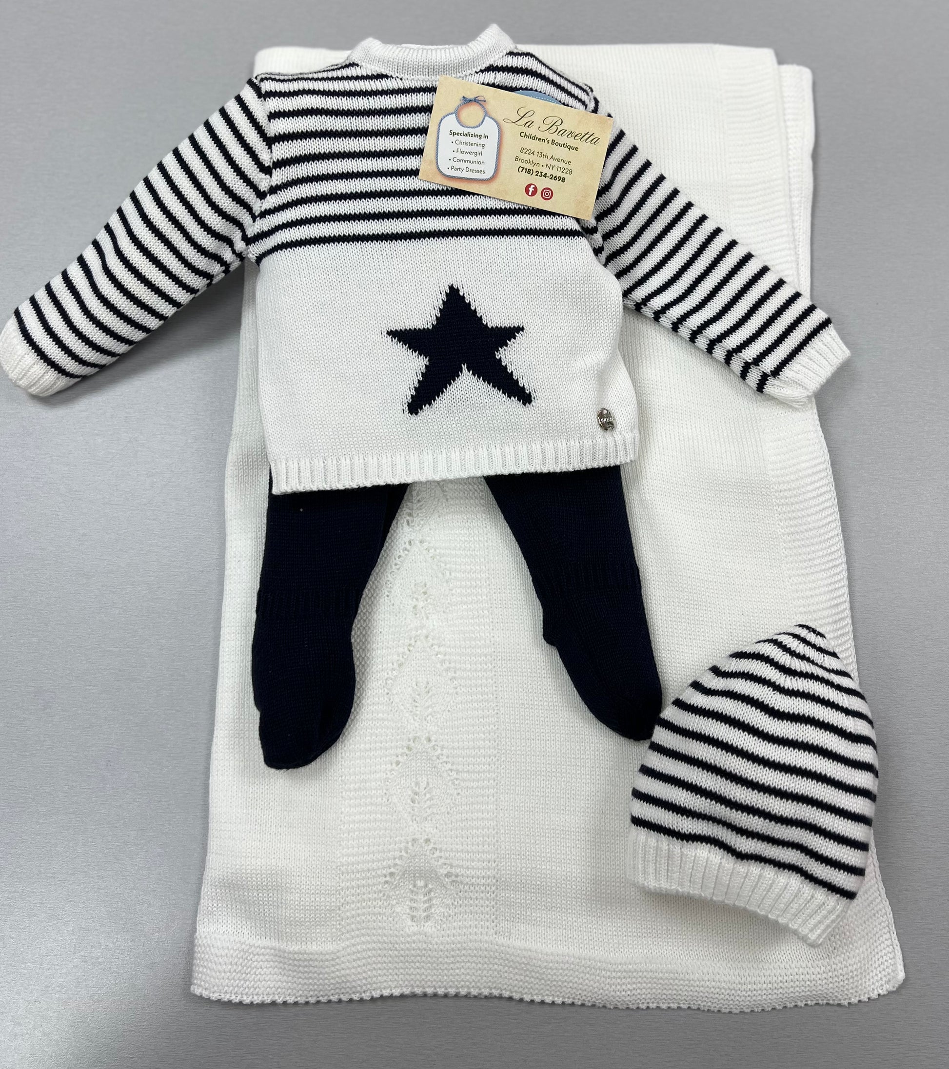 Sea Star Take Me Home Set | Newborn Boy | La Bavetta Children's Boutique | NYC