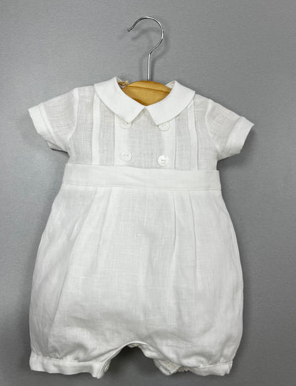 Bimbalo  babyboy linen  romper 6591
