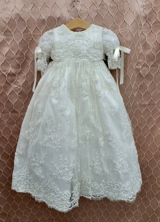 Daniela Christening Girls Dress | Holiday season | La Bavetta | NYC