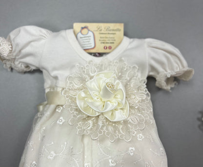 Ivory lace  Romper Pam by Katie Rose