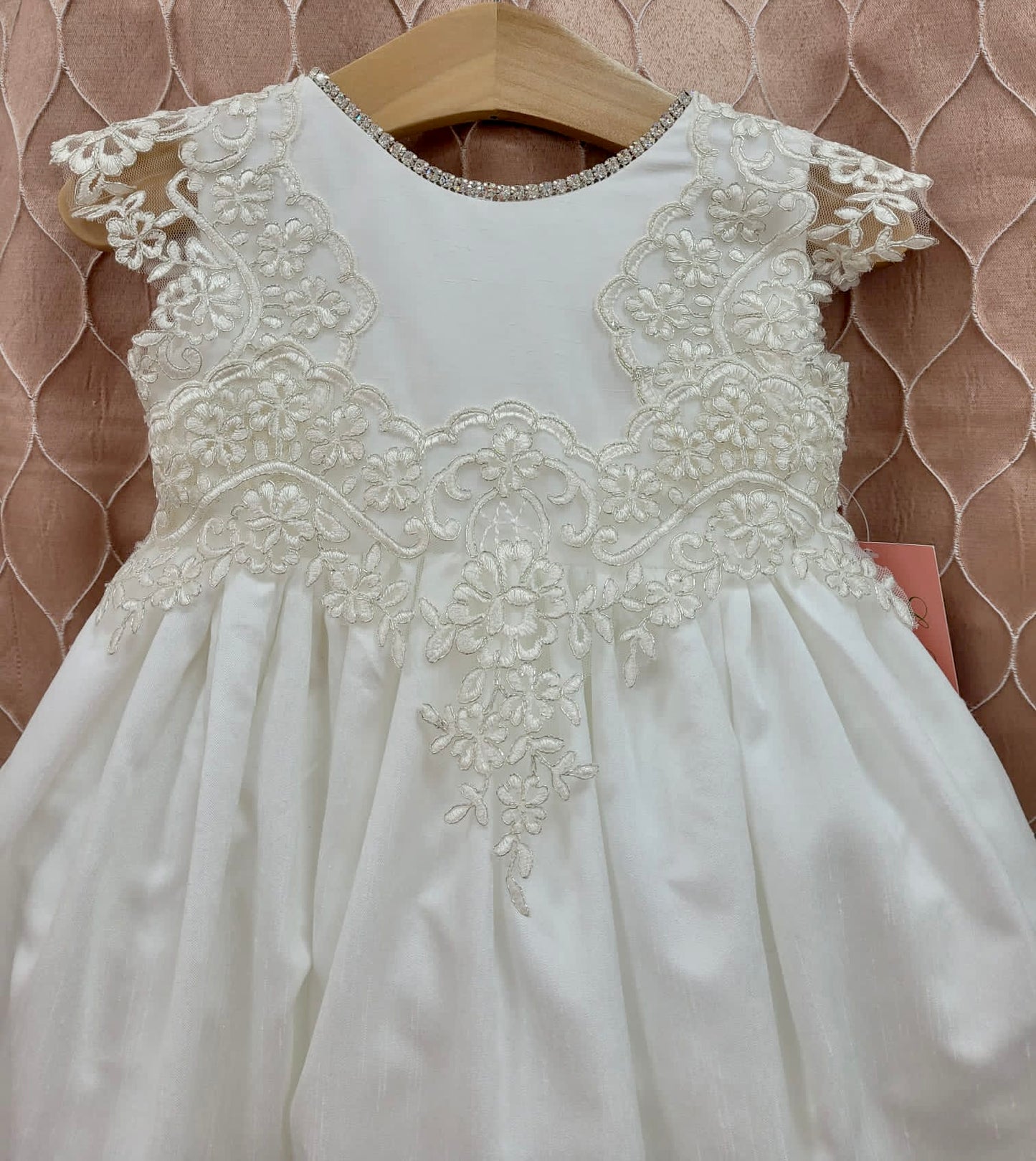 Maggie Baptism outfit | Girls Dress | La Bavetta Children's Boutique