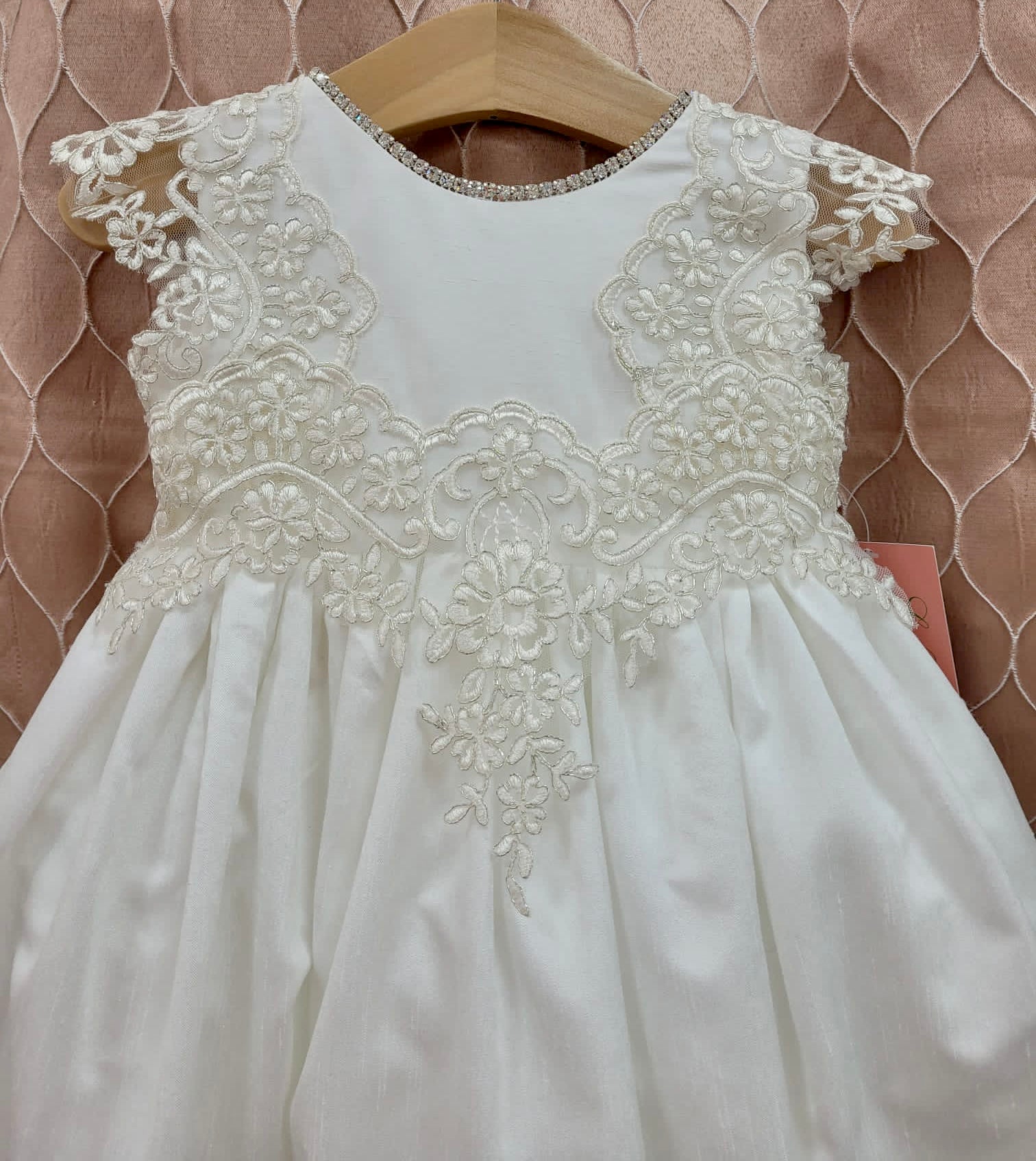 Maggie Baptism outfit | Girls Dress | La Bavetta Children's Boutique