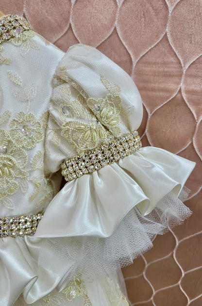 Sabrina Girls Christening Outfit | Seasonal holidays | La Bavetta | NY