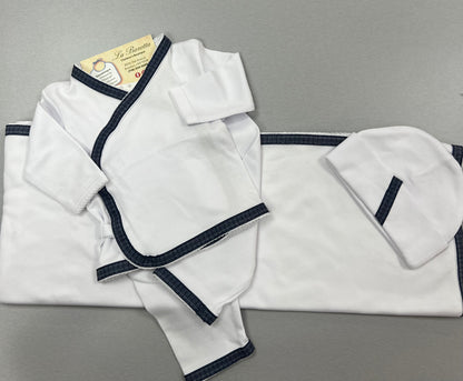 Cotton Take Me Home Set | Newborn Boy | La Bavetta | NYC